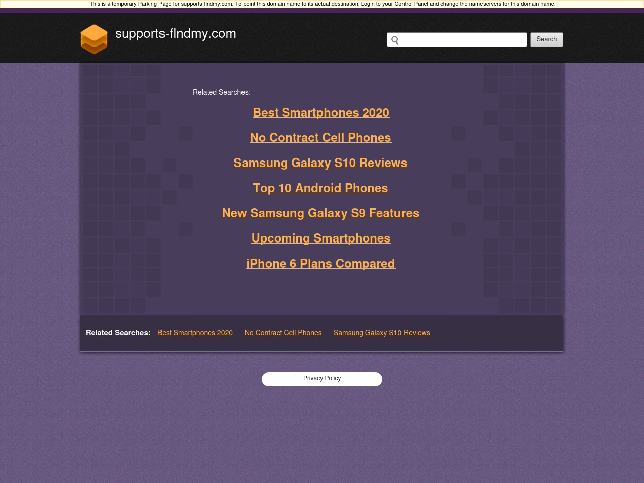 supports-flndmy.com screenshot alt-text