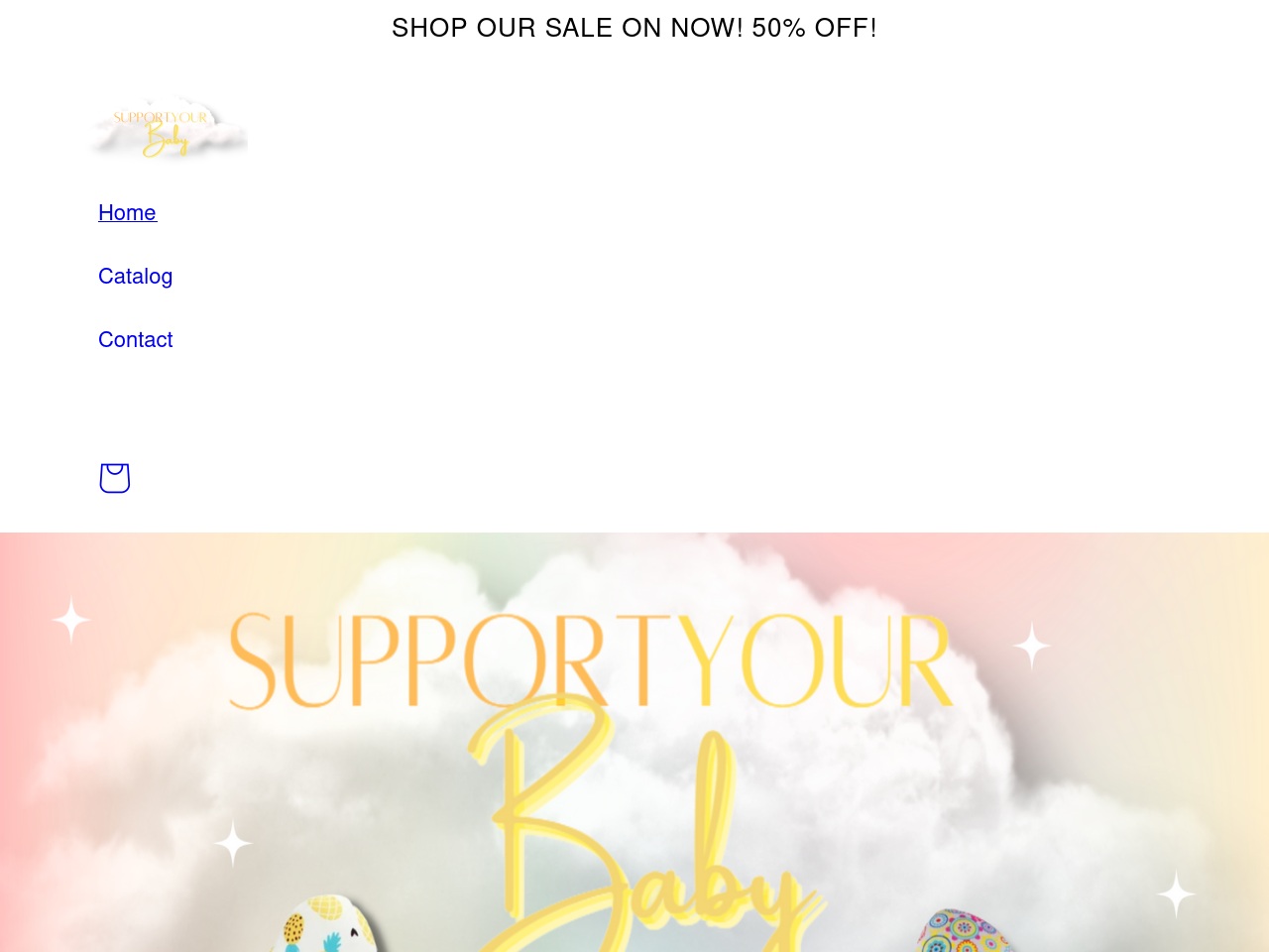 supportyourbaby.com screenshot alt-text