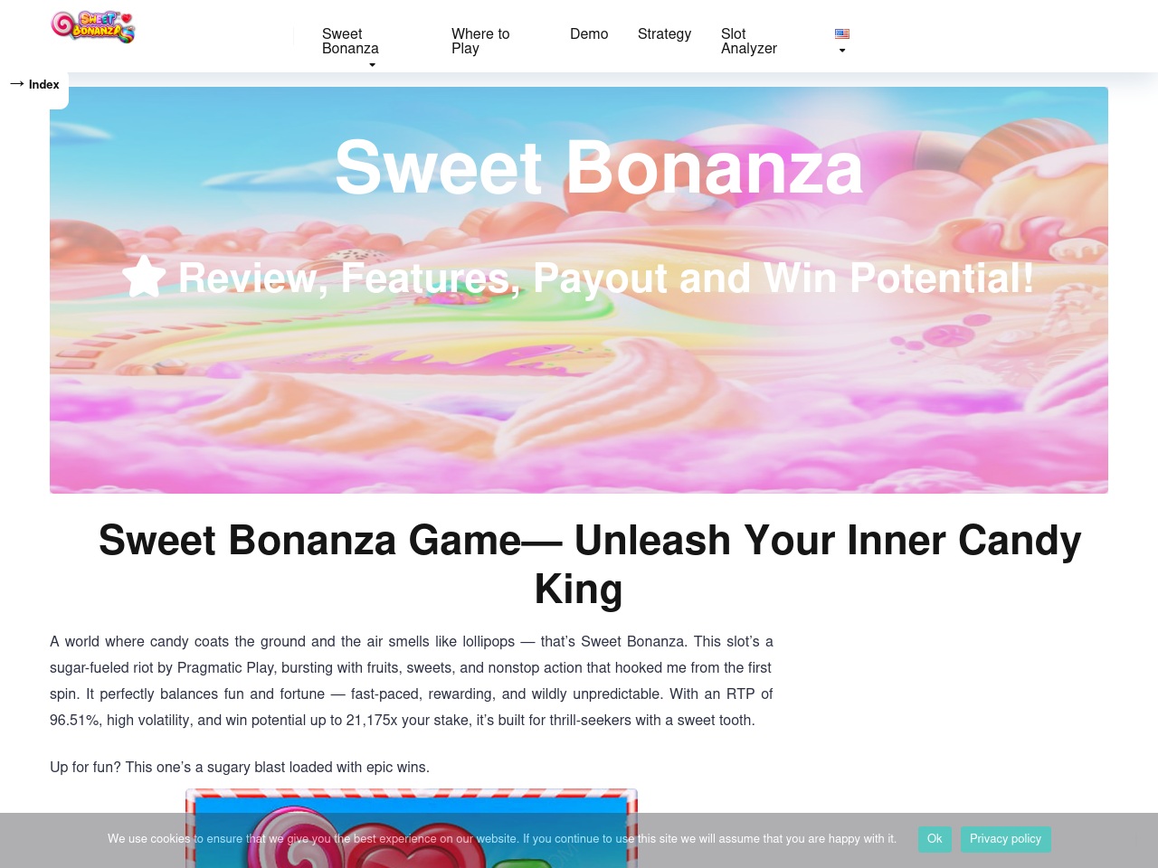 sweetbonanzaa.com screenshot alt-text