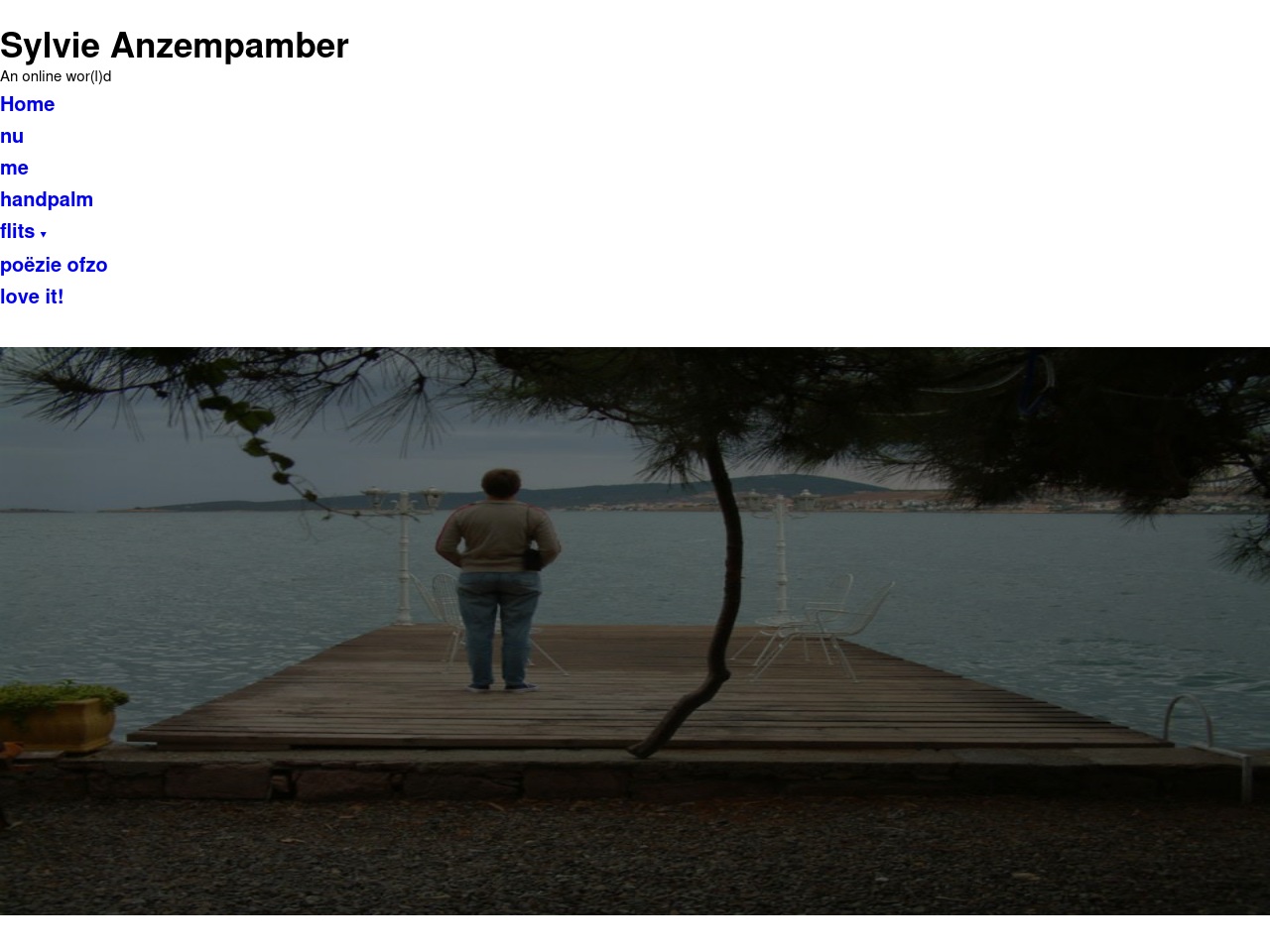 sylvieanzempamber.com screenshot alt-text
