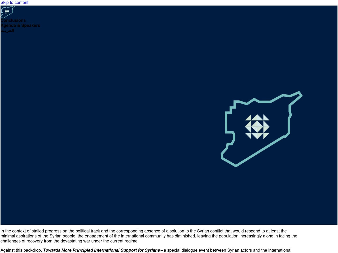 syriaprincipledsupport.info screenshot alt-text