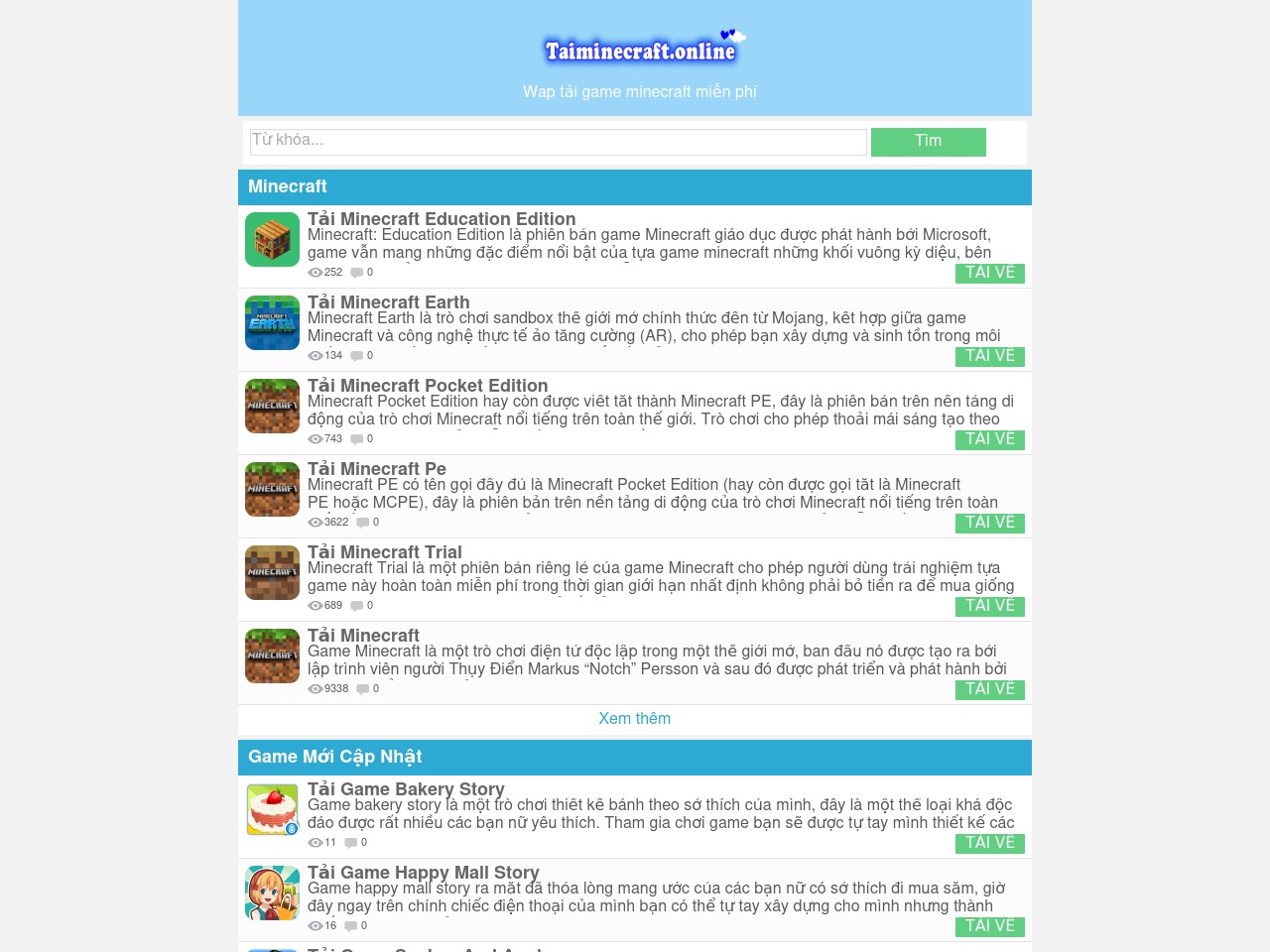 taiminecraft.online screenshot alt-text