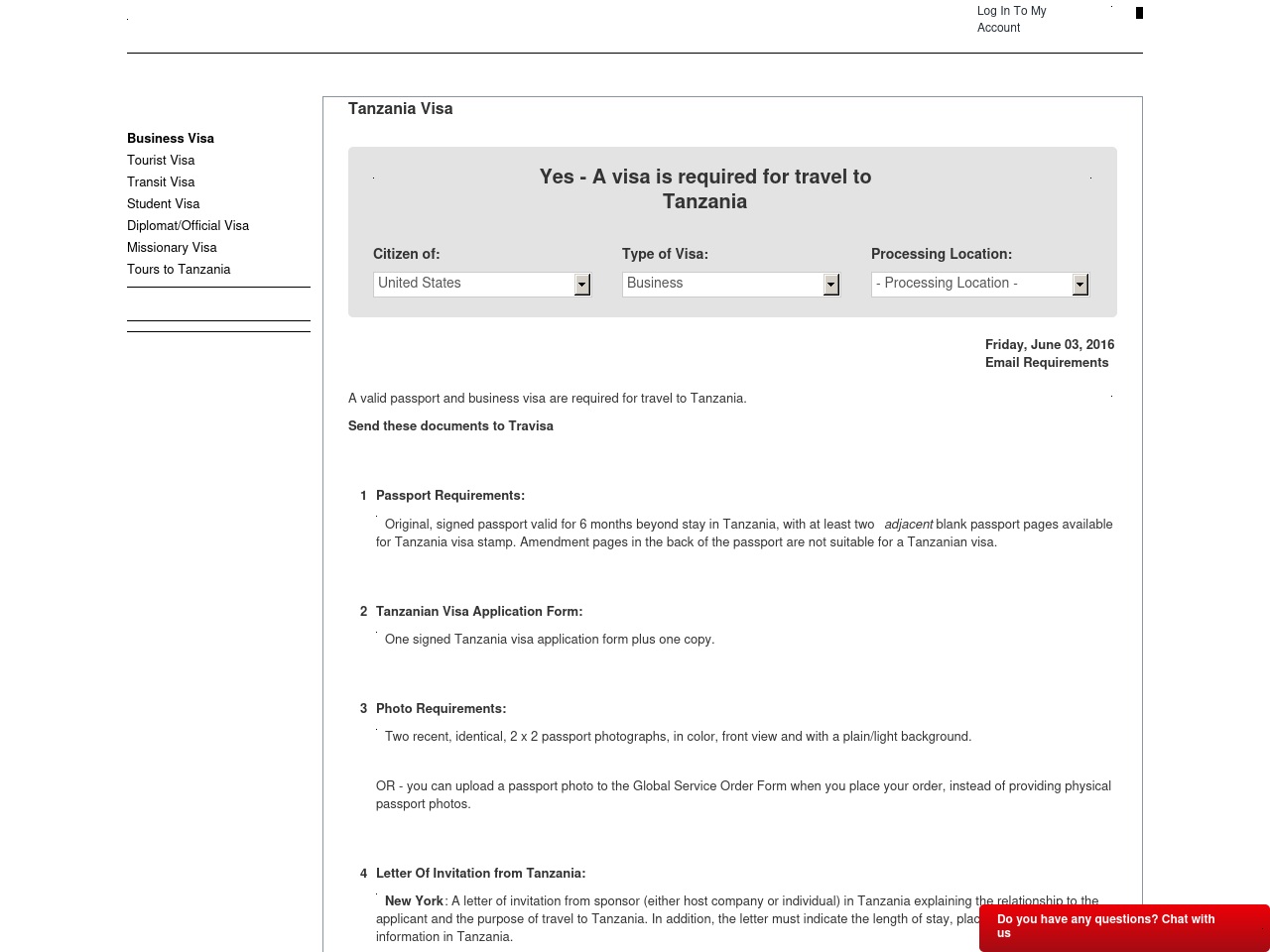 tanzania-visas.com screenshot alt-text