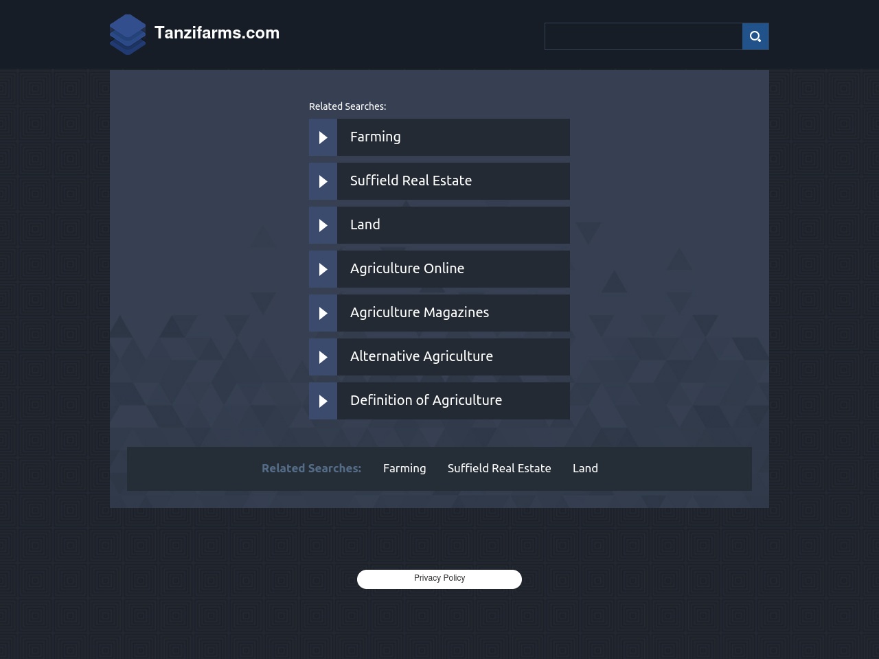 tanzifarms.com screenshot alt-text