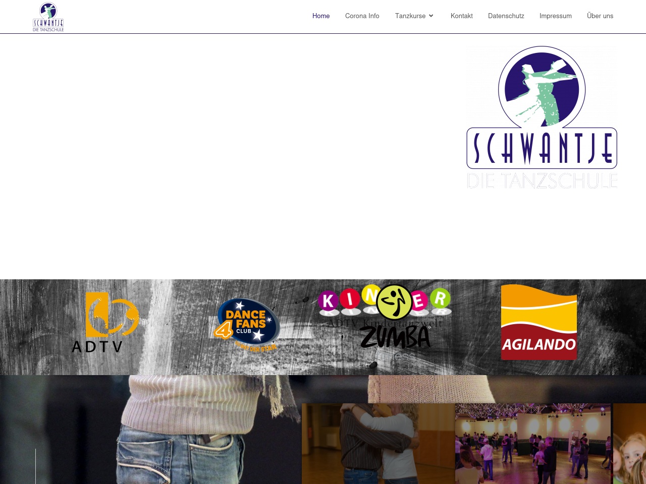tanzschule-schwantje.com screenshot alt-text