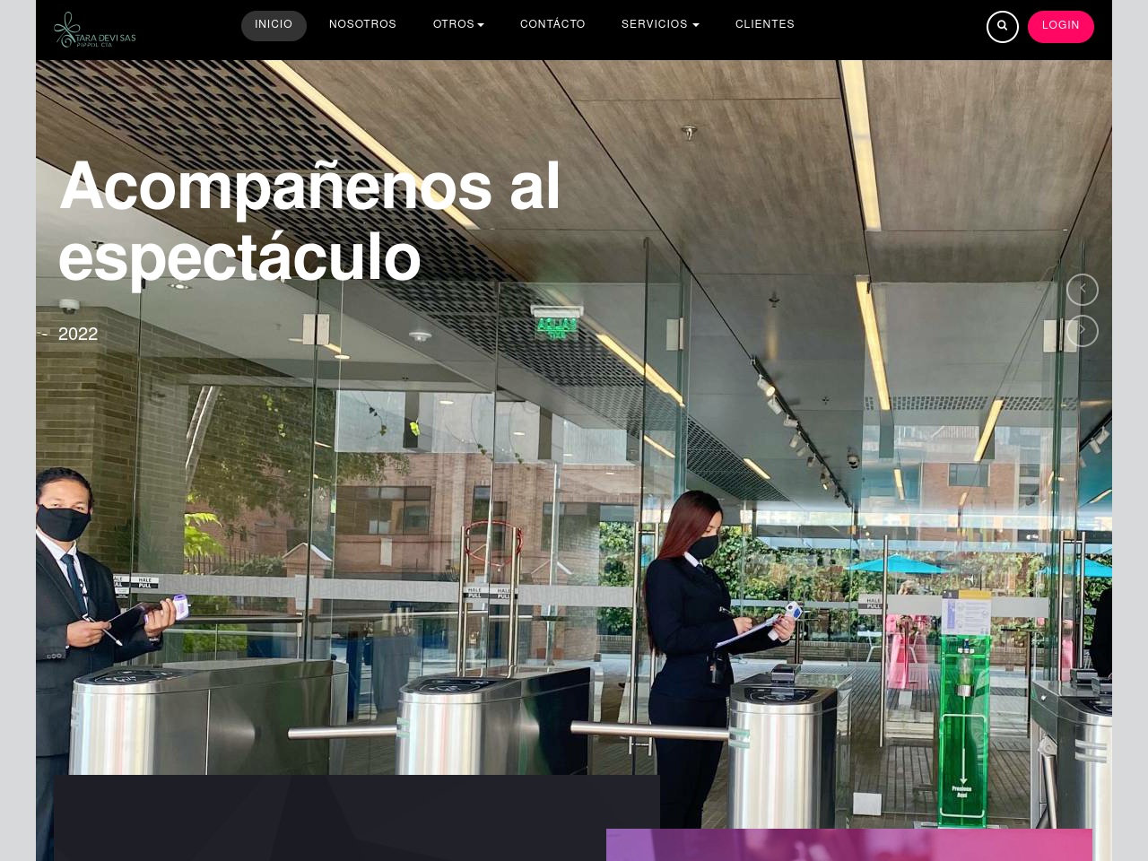taradevisas.com screenshot alt-text