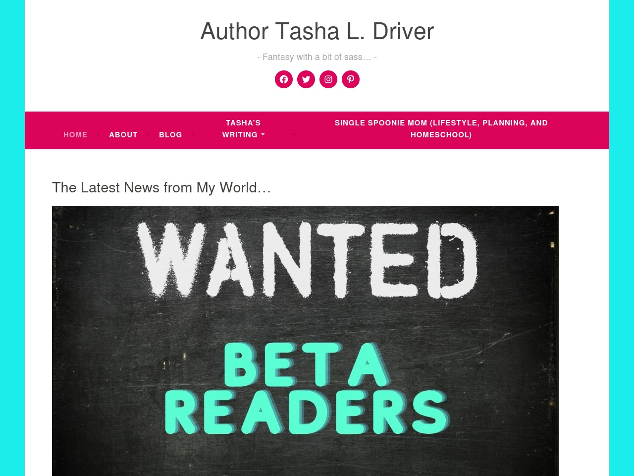 tashaldriver.com screenshot alt-text