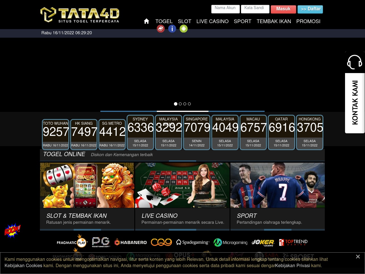 tata4dlogin.org screenshot alt-text