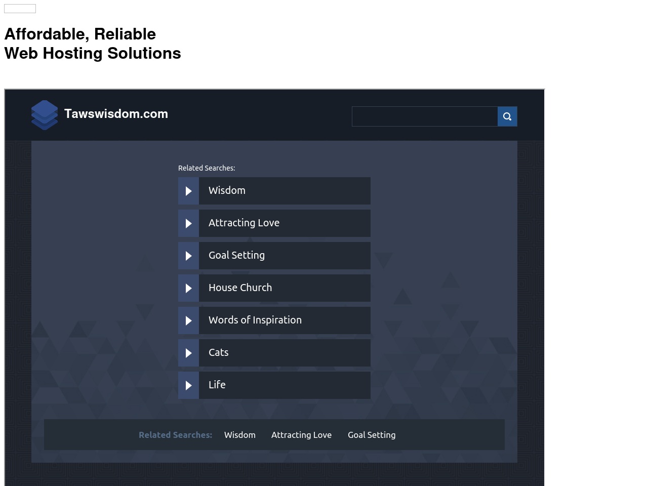 tawswisdom.com screenshot alt-text