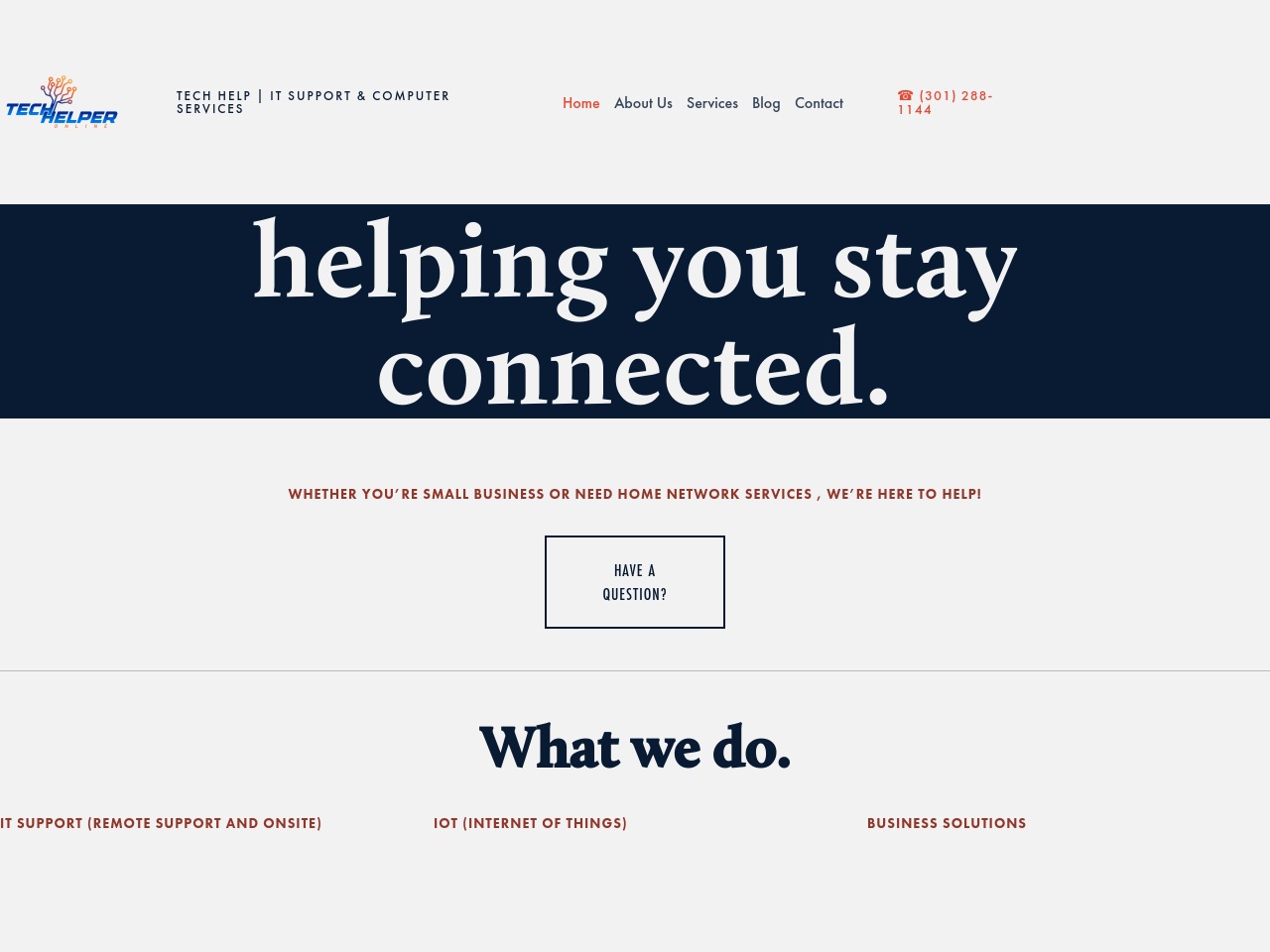 techhelper.online screenshot alt-text