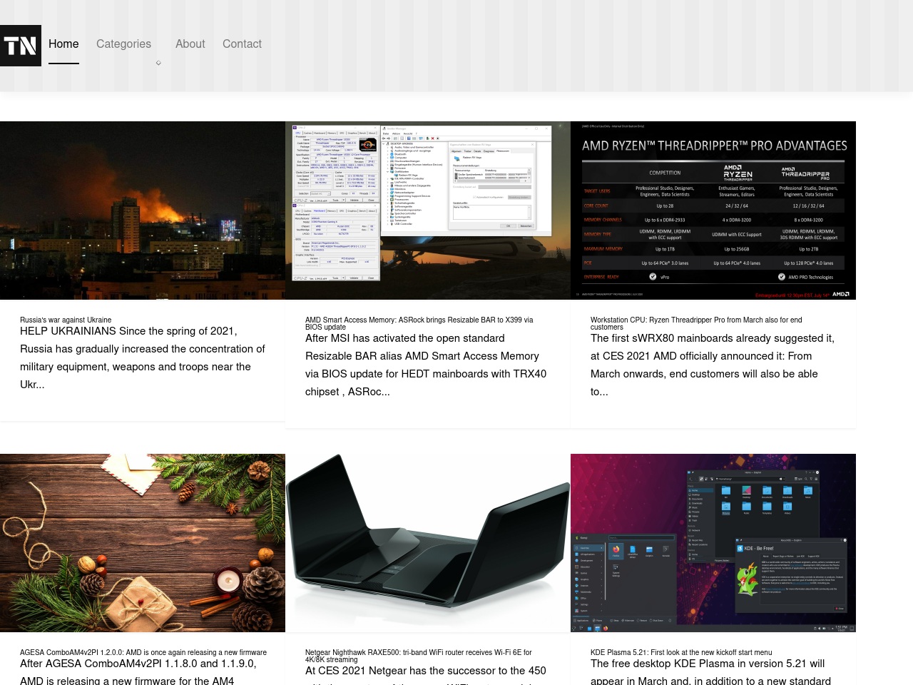 technical-news.net screenshot alt-text