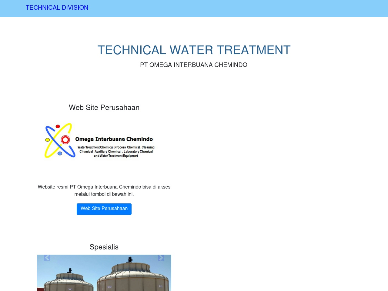 technical-omega.com screenshot alt-text