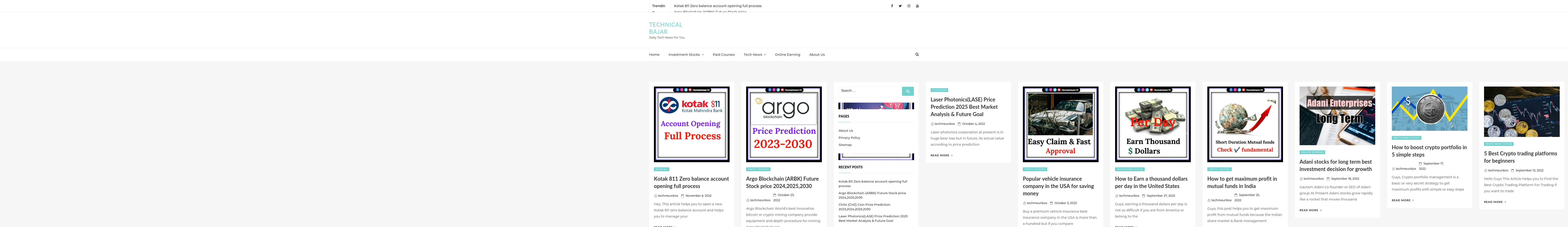 technicalbajar.com screenshot alt-text