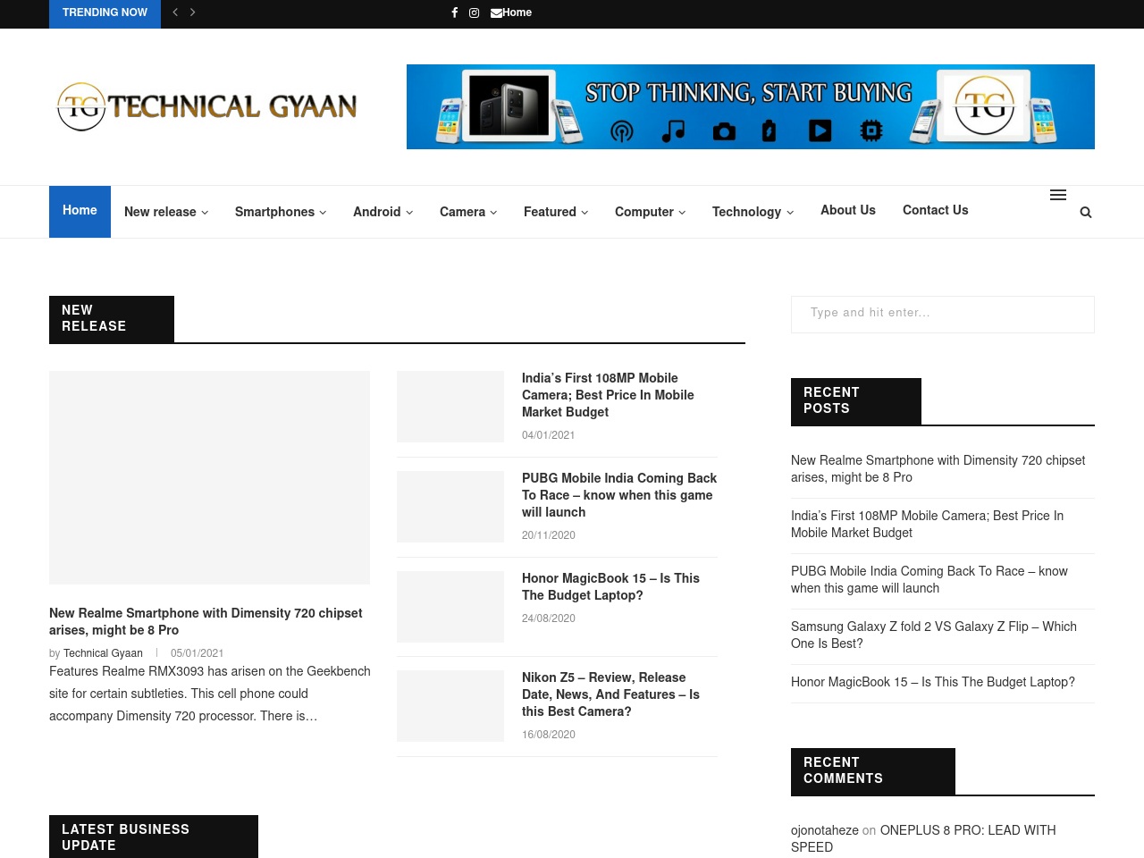 technicalgyaan.com screenshot alt-text