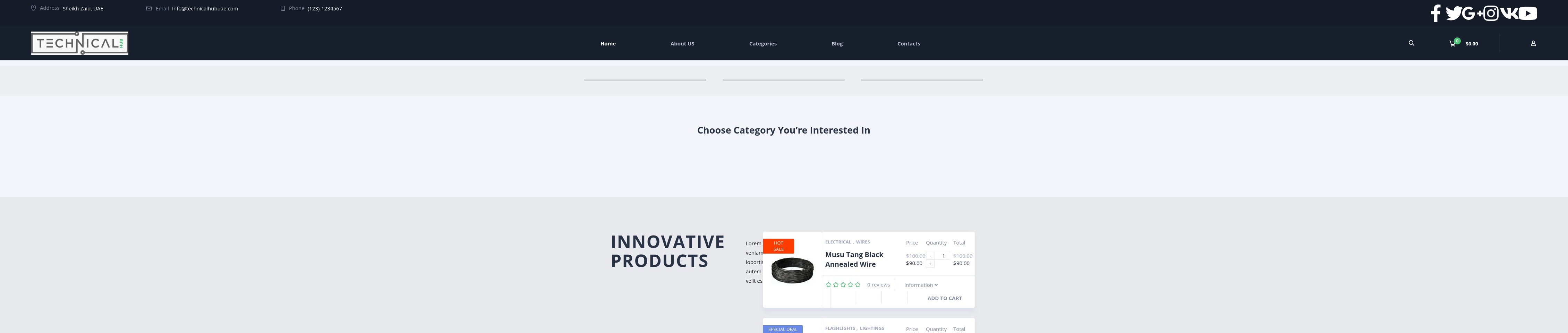 technicalhubuae.com screenshot alt-text