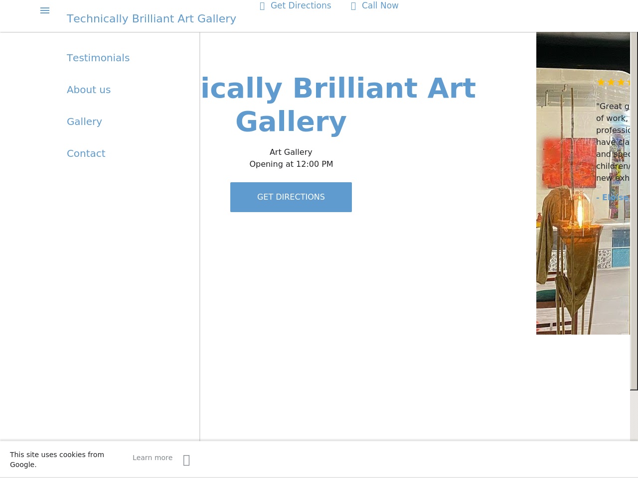 technicallybrilliant.gallery screenshot alt-text