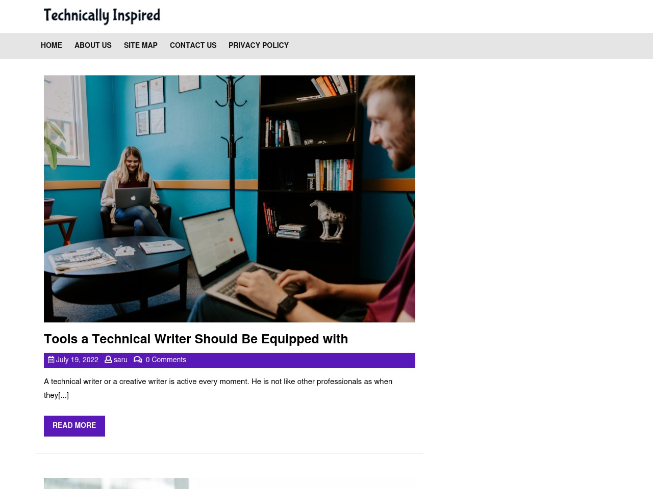 technicallyinspired.com screenshot alt-text