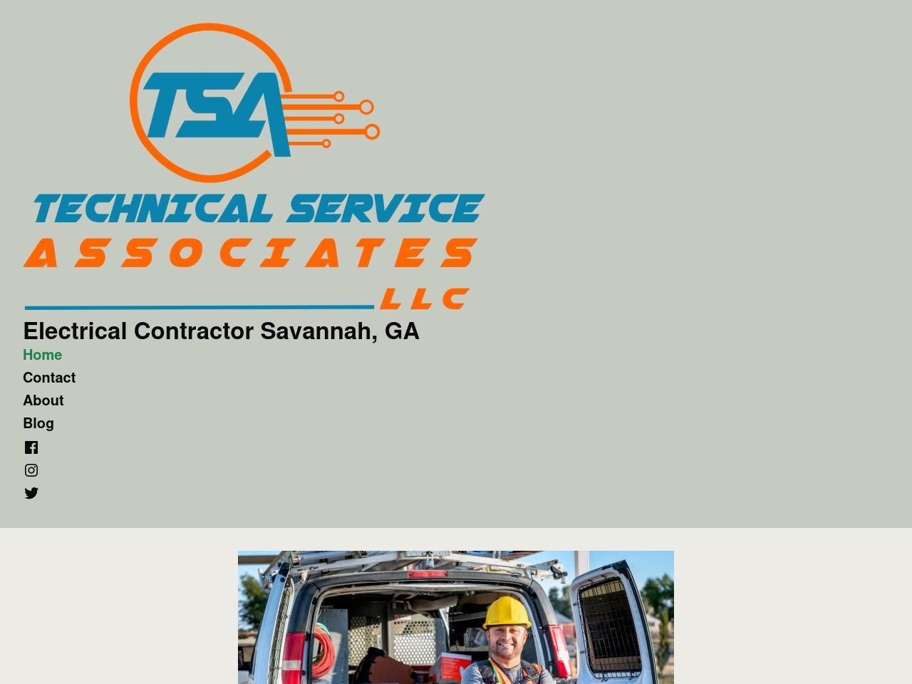 technicalserviceassociates.com screenshot alt-text