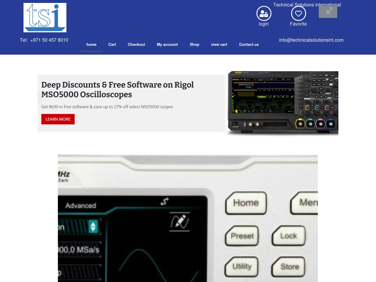 technicalsolutionsint.com screenshot alt-text
