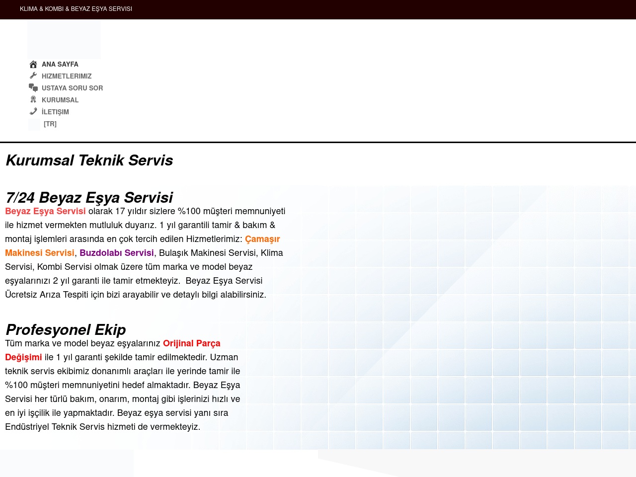 teknikservisacil.com screenshot alt-text