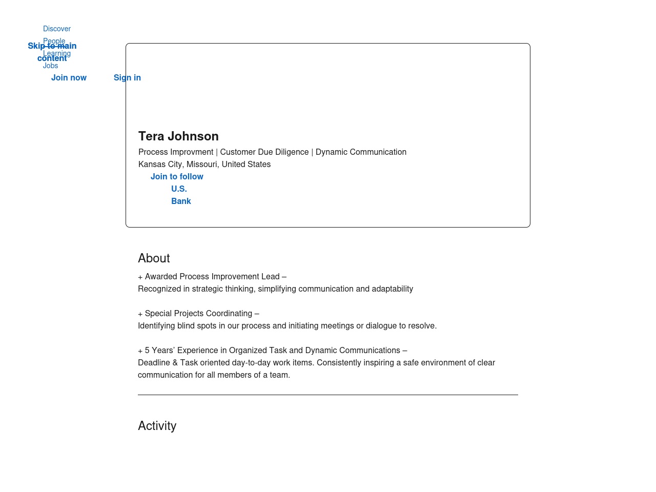 teraljlinkedin.com screenshot alt-text