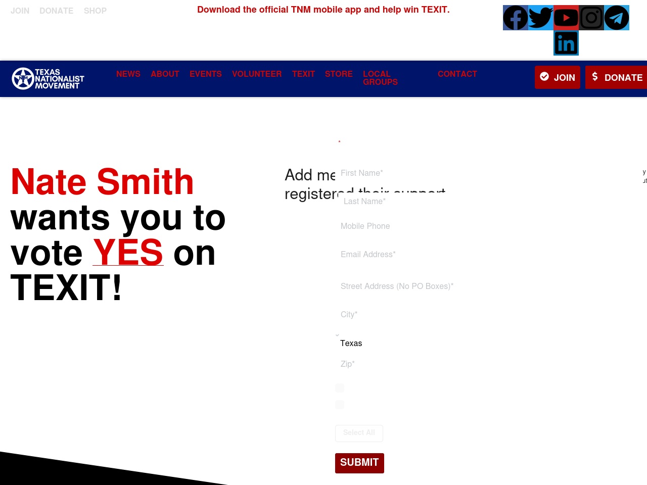 texitvote.com screenshot alt-text