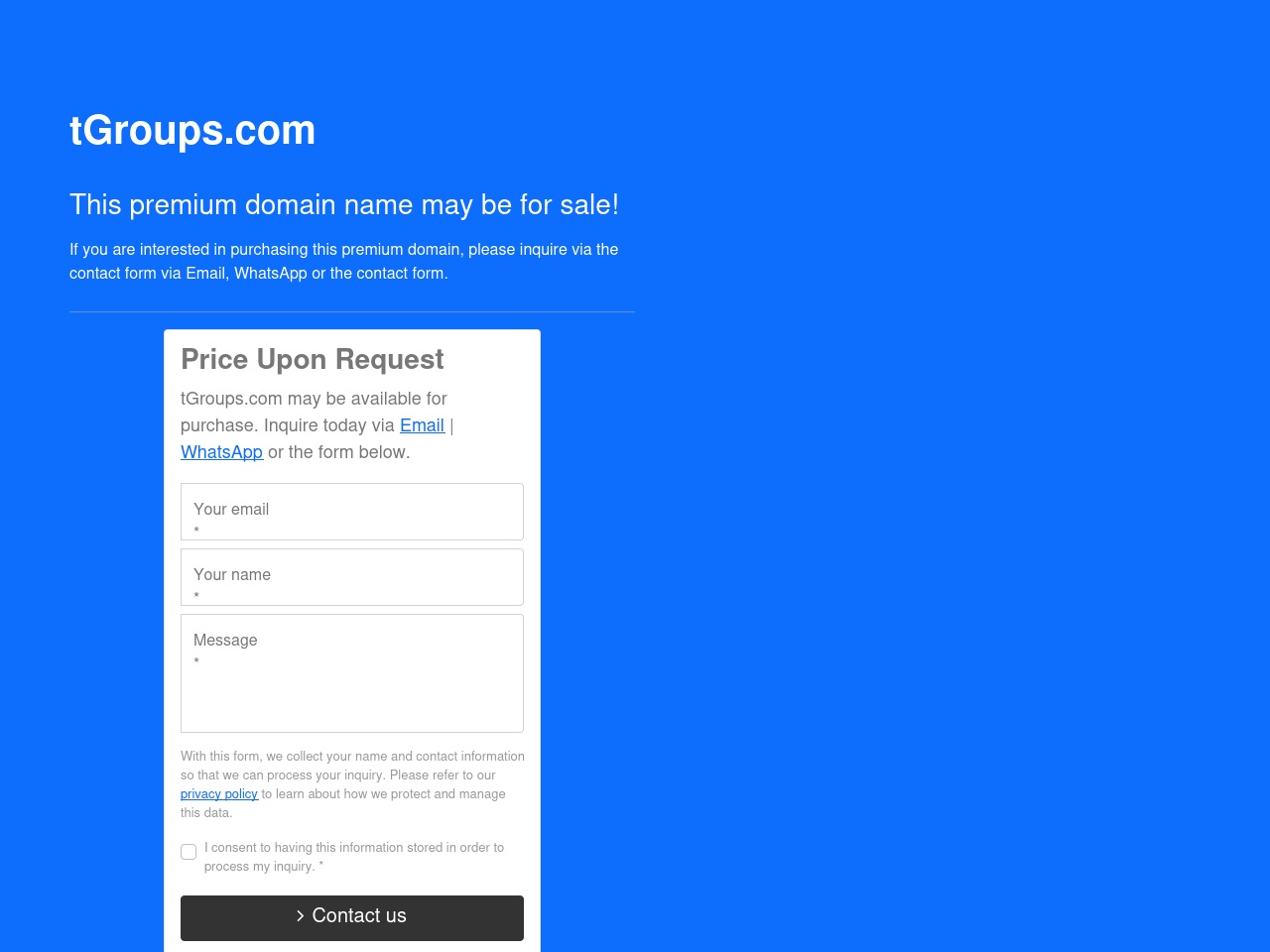 tgroups.com screenshot alt-text