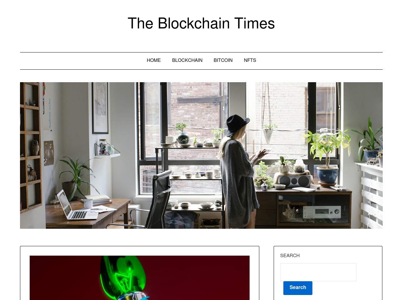 the-blockchain-times.com screenshot alt-text