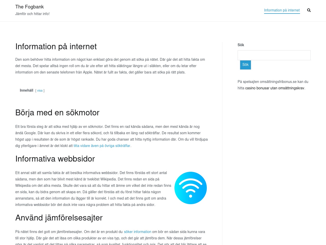 the-fogbank.com screenshot alt-text