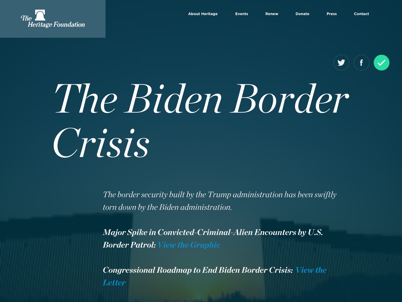 thebidenbordercrisis.com screenshot alt-text