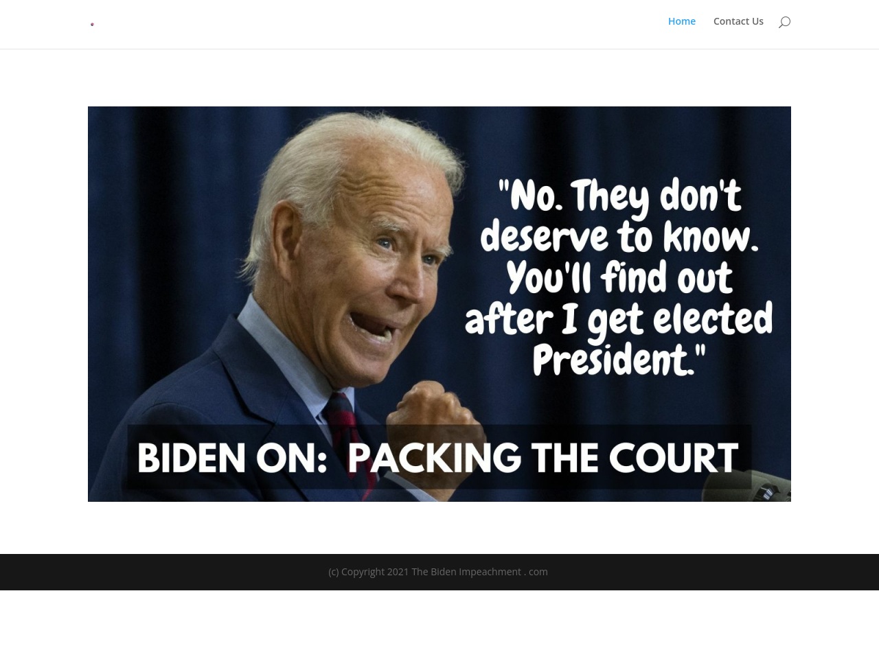 thebidenimpeachment.com screenshot alt-text