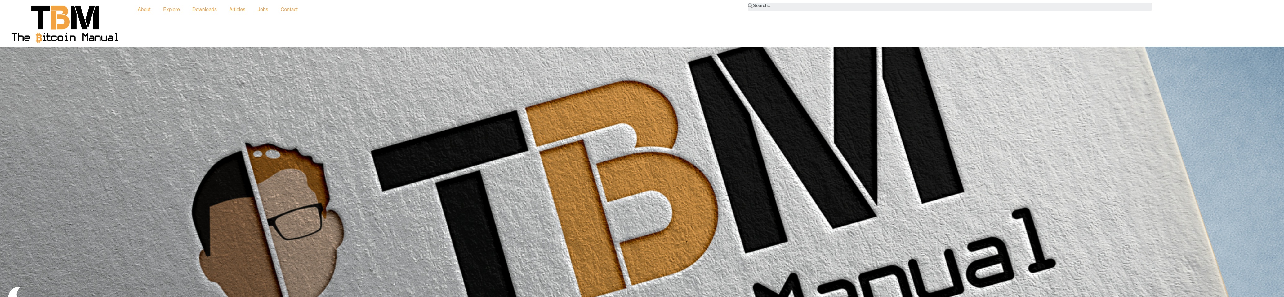 thebitcoinmanual.com screenshot alt-text