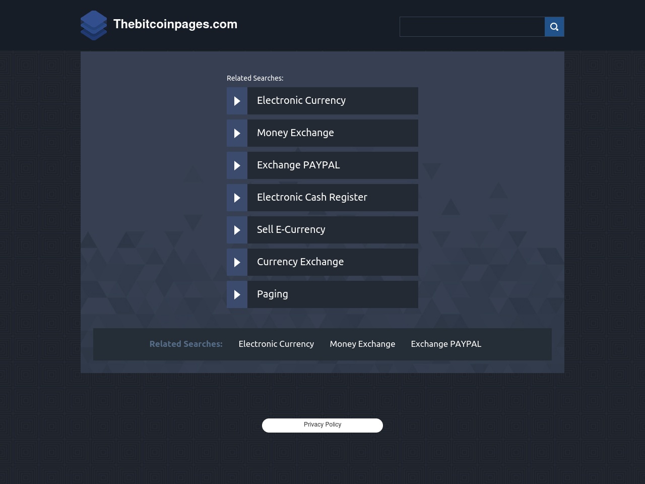 thebitcoinpages.com screenshot alt-text