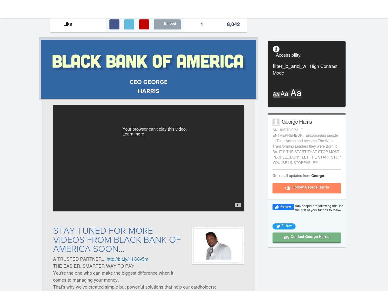 theblackbanker.com screenshot alt-text