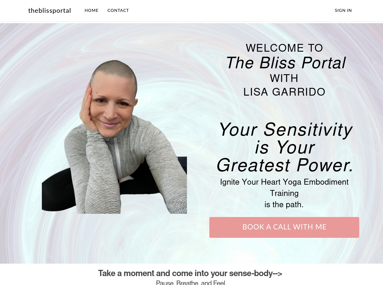 theblissportal.com screenshot alt-text