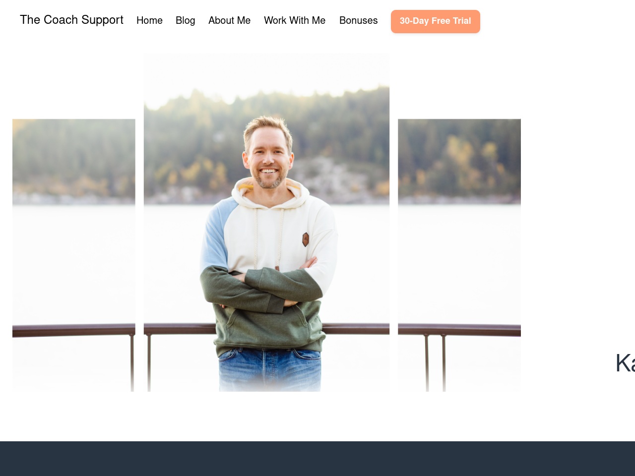 thecoachsupport.com screenshot alt-text