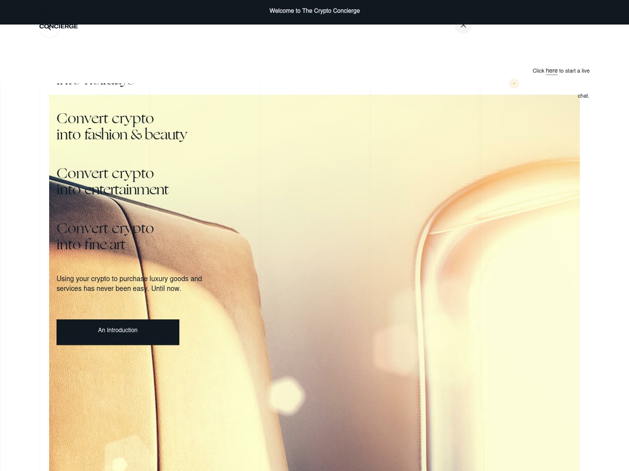 thecryptoconcierge.club screenshot alt-text