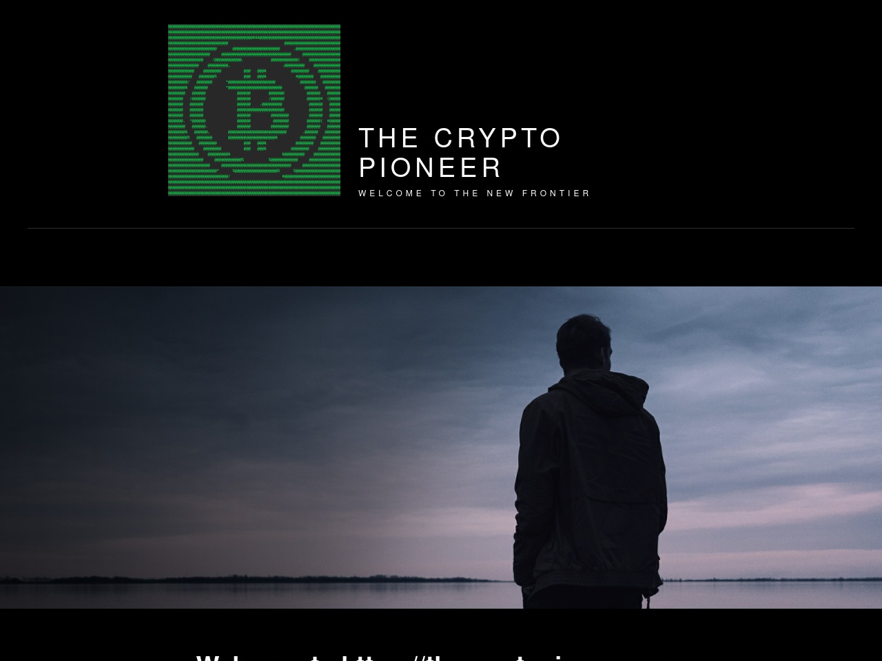 thecryptopioneer.com screenshot alt-text