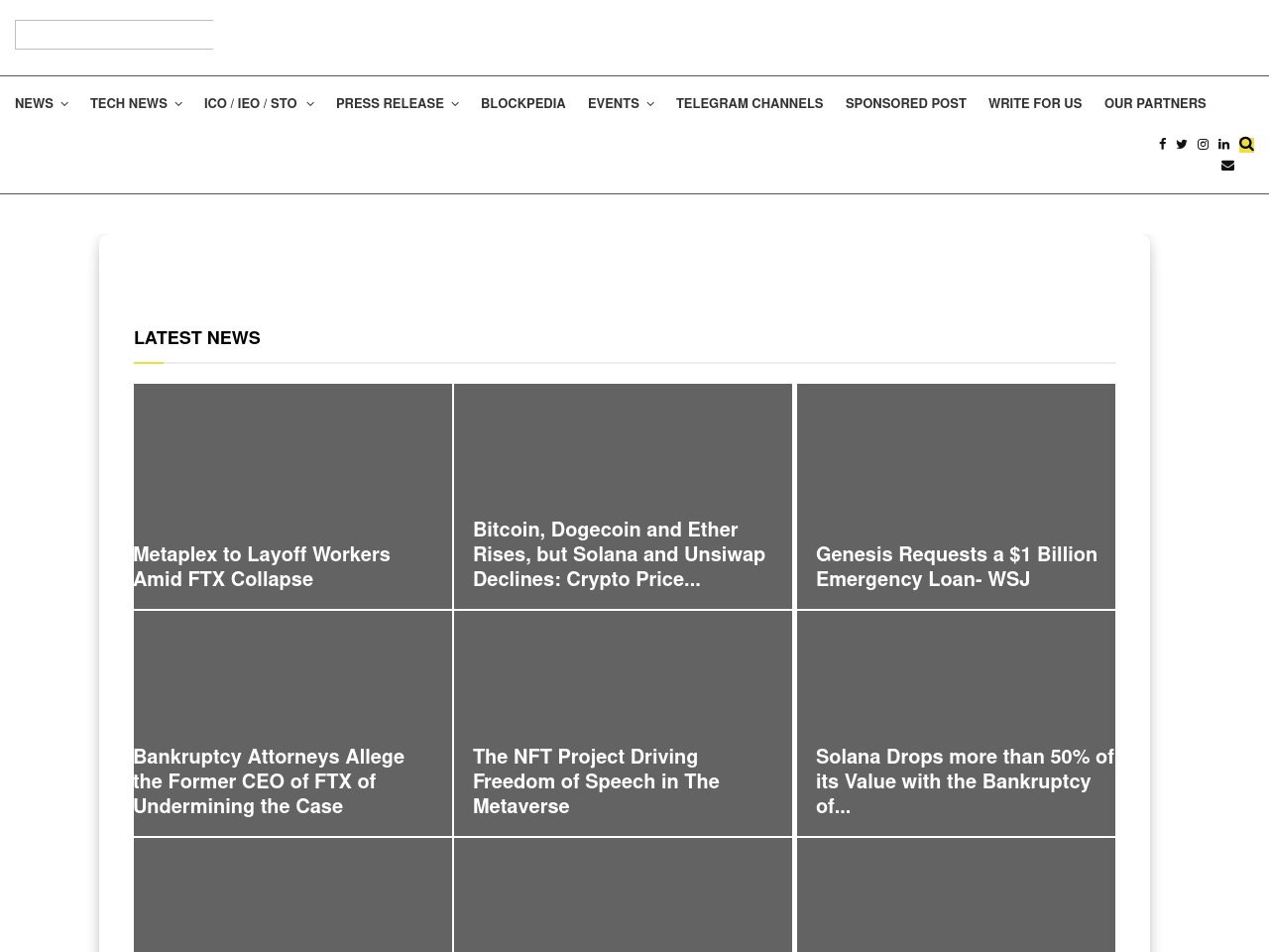 thecryptoupddates.com screenshot alt-text