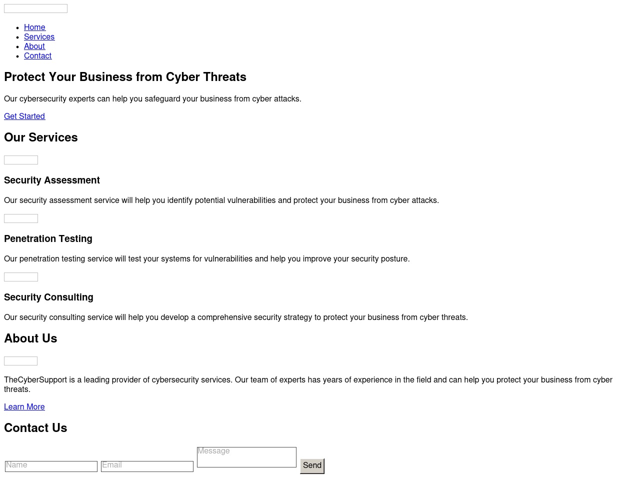 thecybersupport.com screenshot alt-text