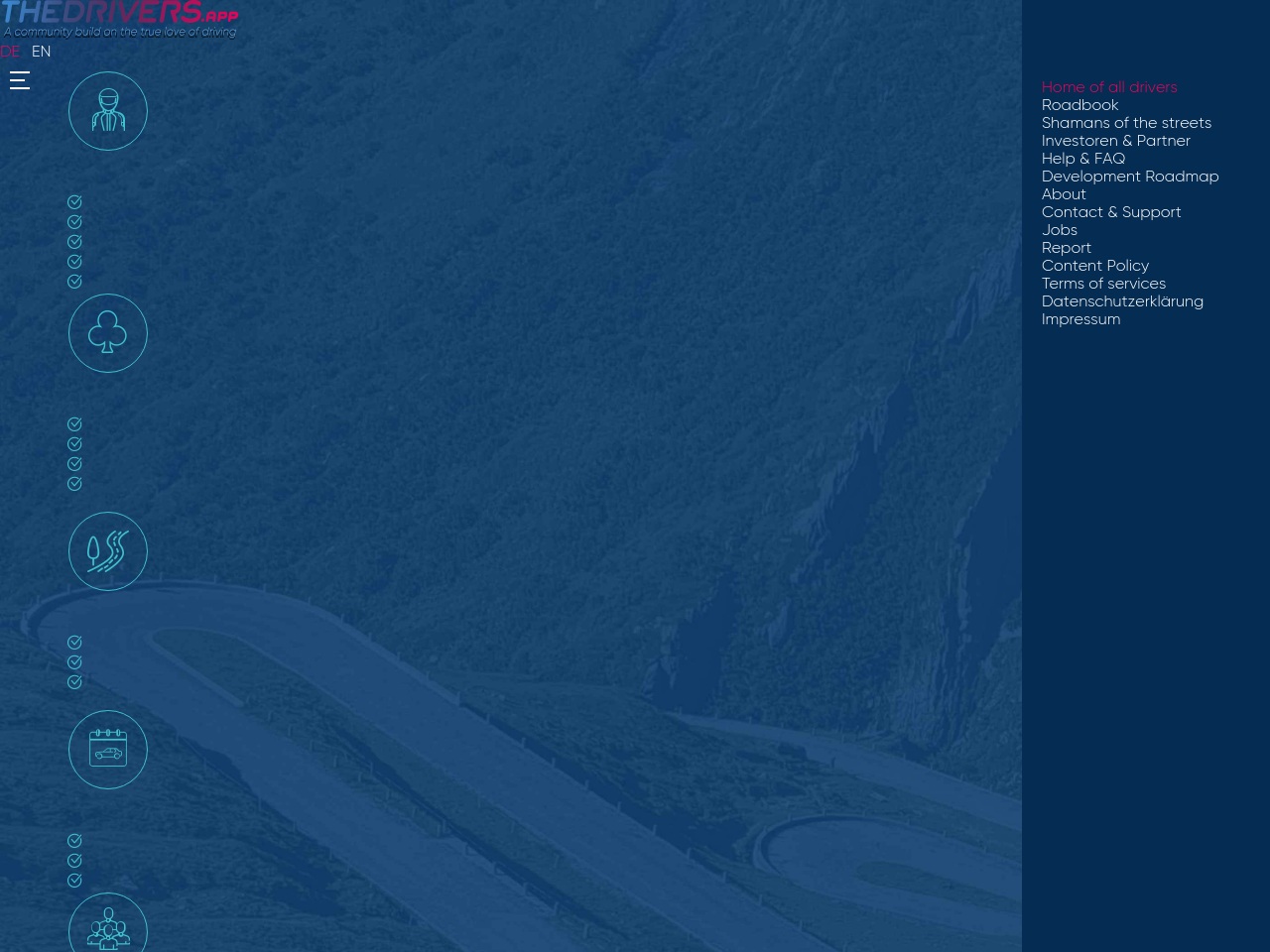 thedriver.club screenshot alt-text