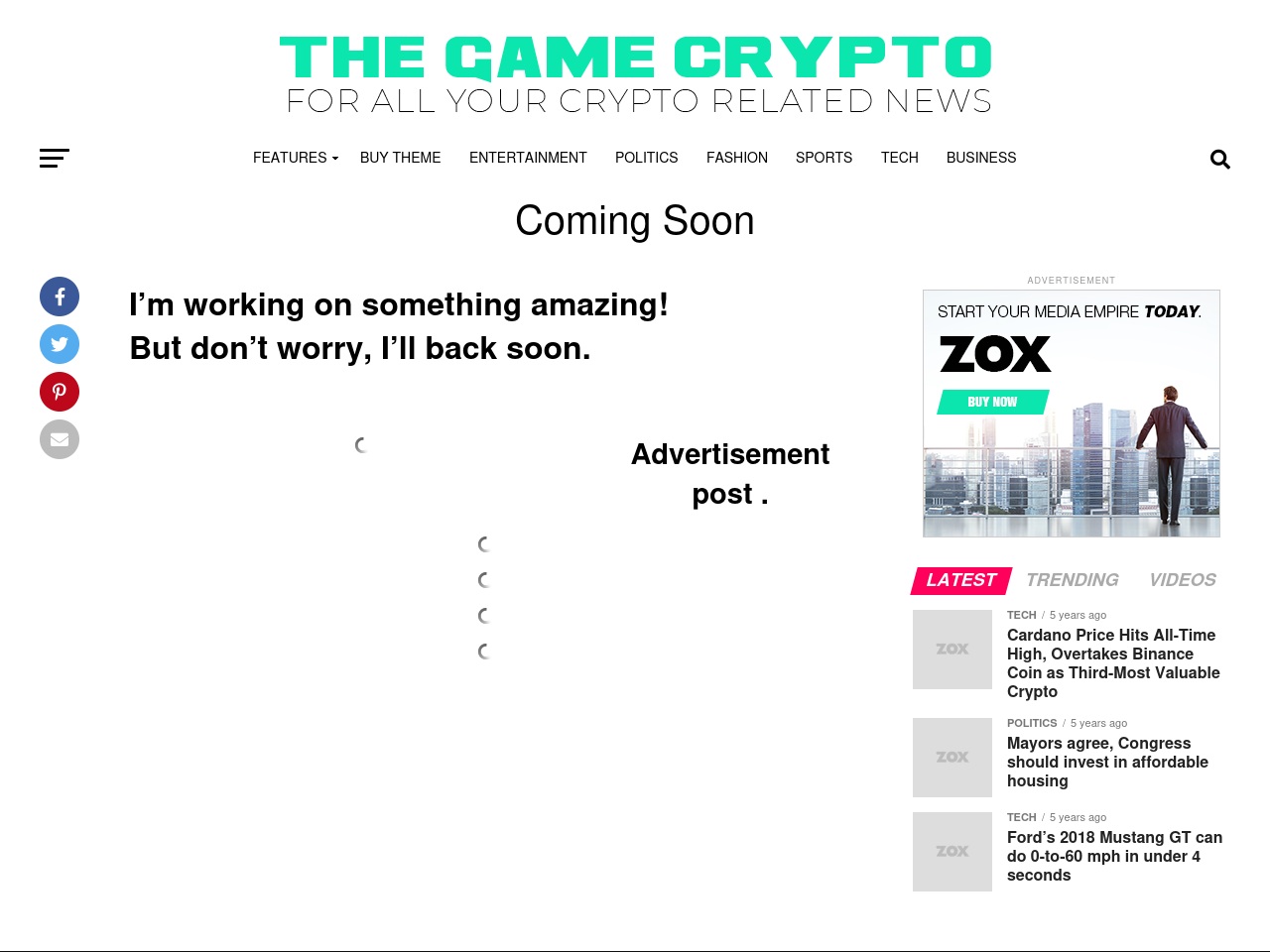thegamecrypto.com screenshot alt-text