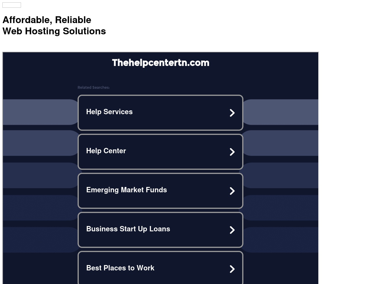 thehelpcentertn.com screenshot alt-text