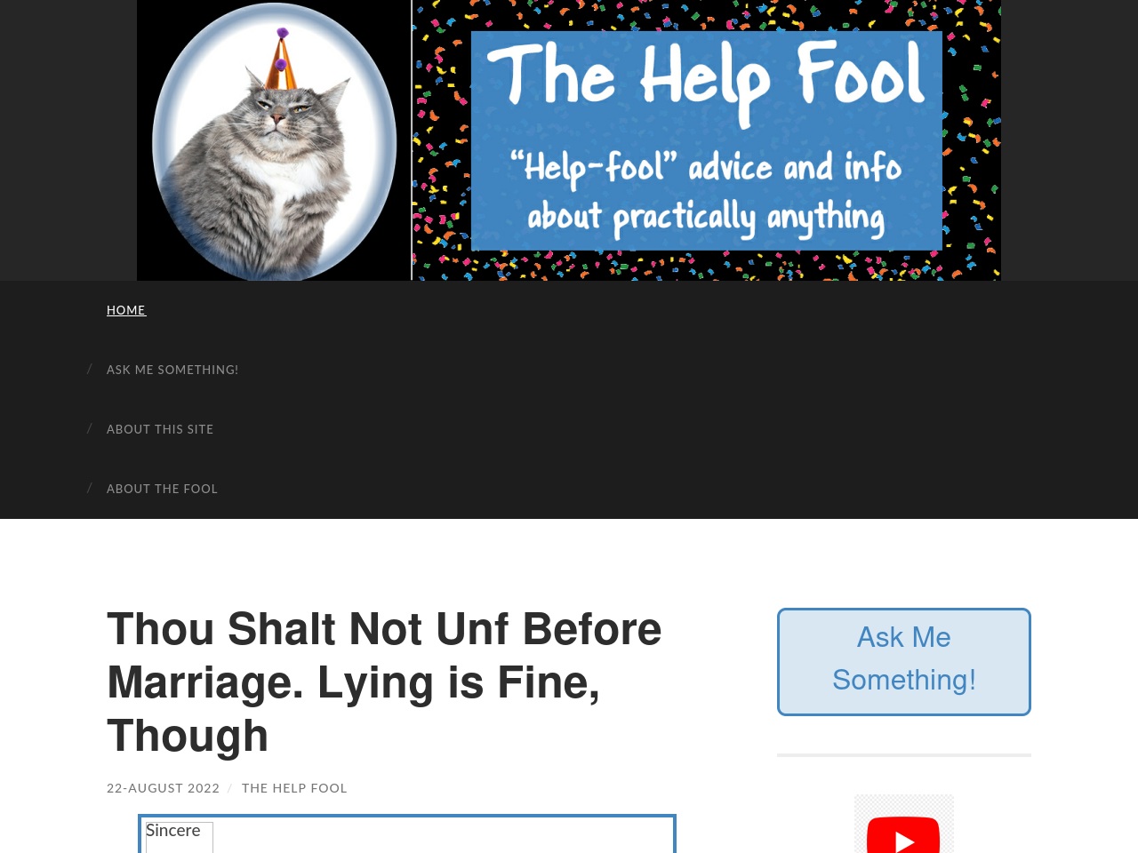 thehelpfool.com screenshot alt-text