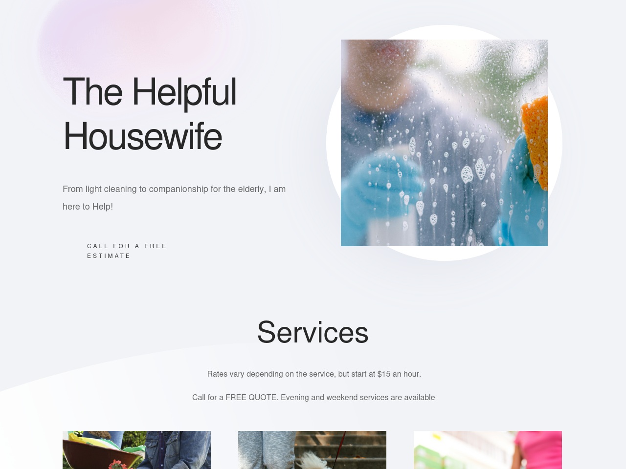 thehelpfulhousewifega.com screenshot alt-text