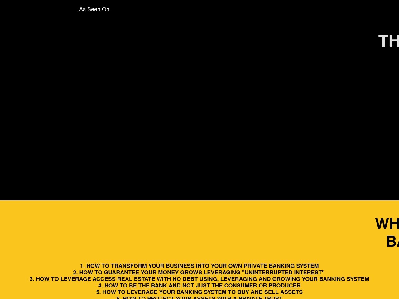 thehybridbanker.com screenshot alt-text