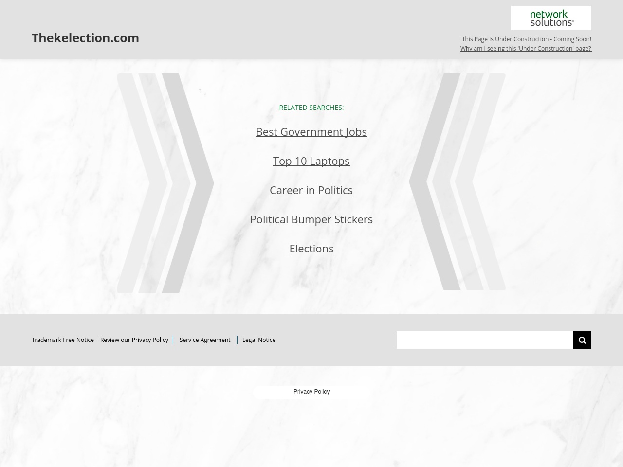 thekelection.com screenshot alt-text