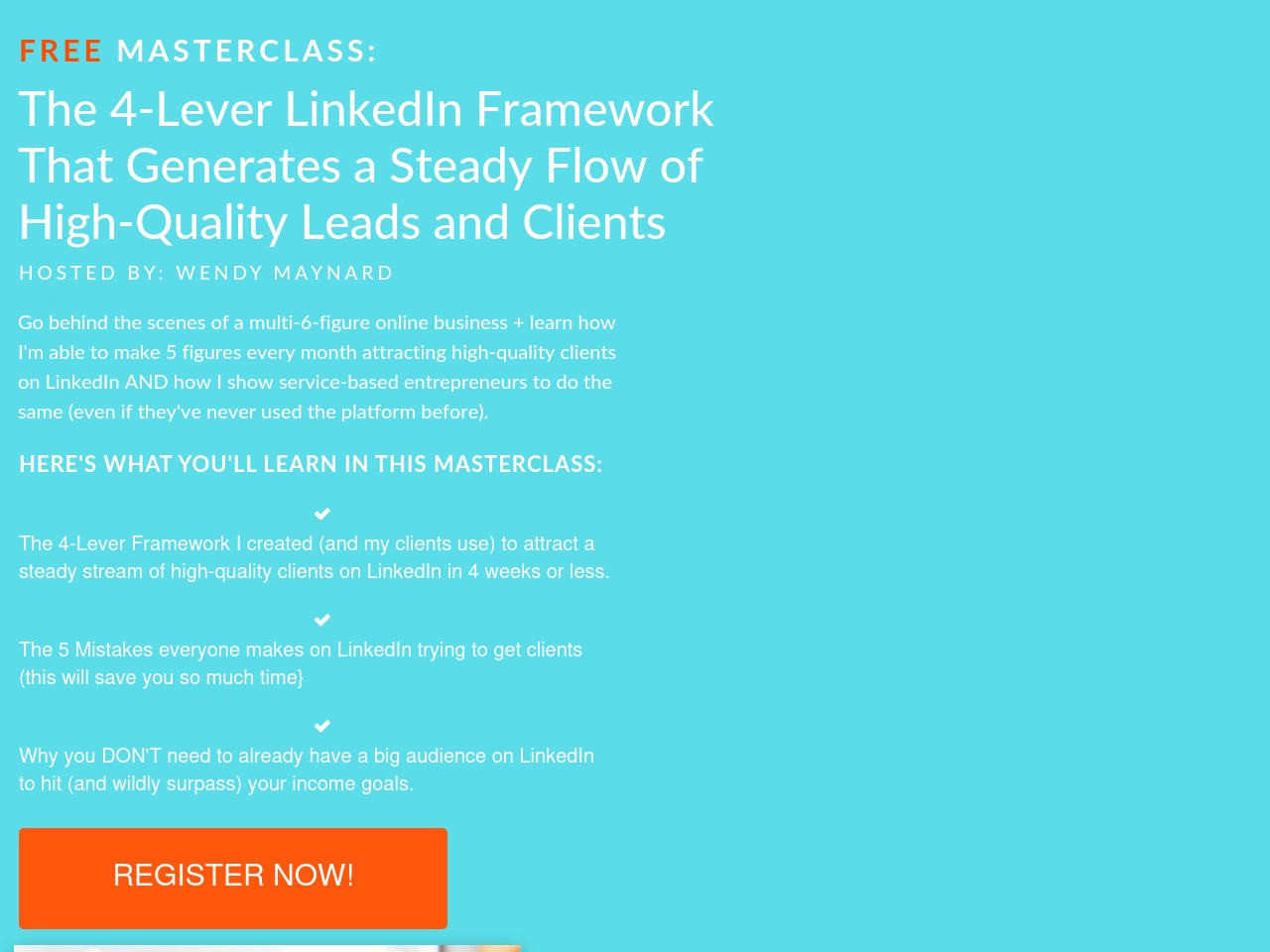 thelinkedinclass.com screenshot alt-text