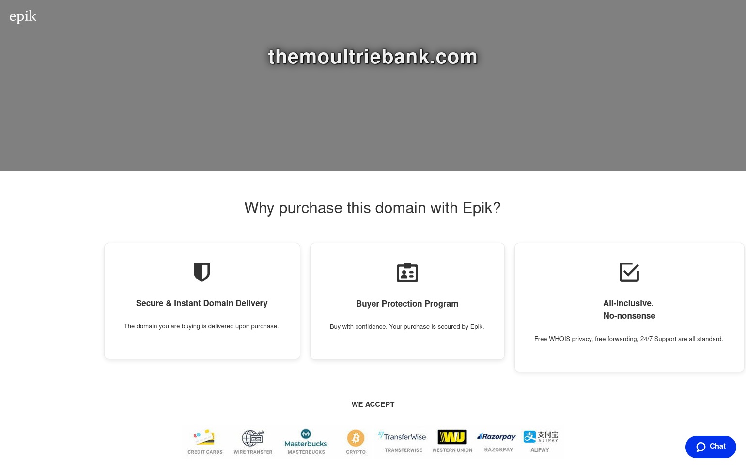 themoultriebank.com screenshot alt-text