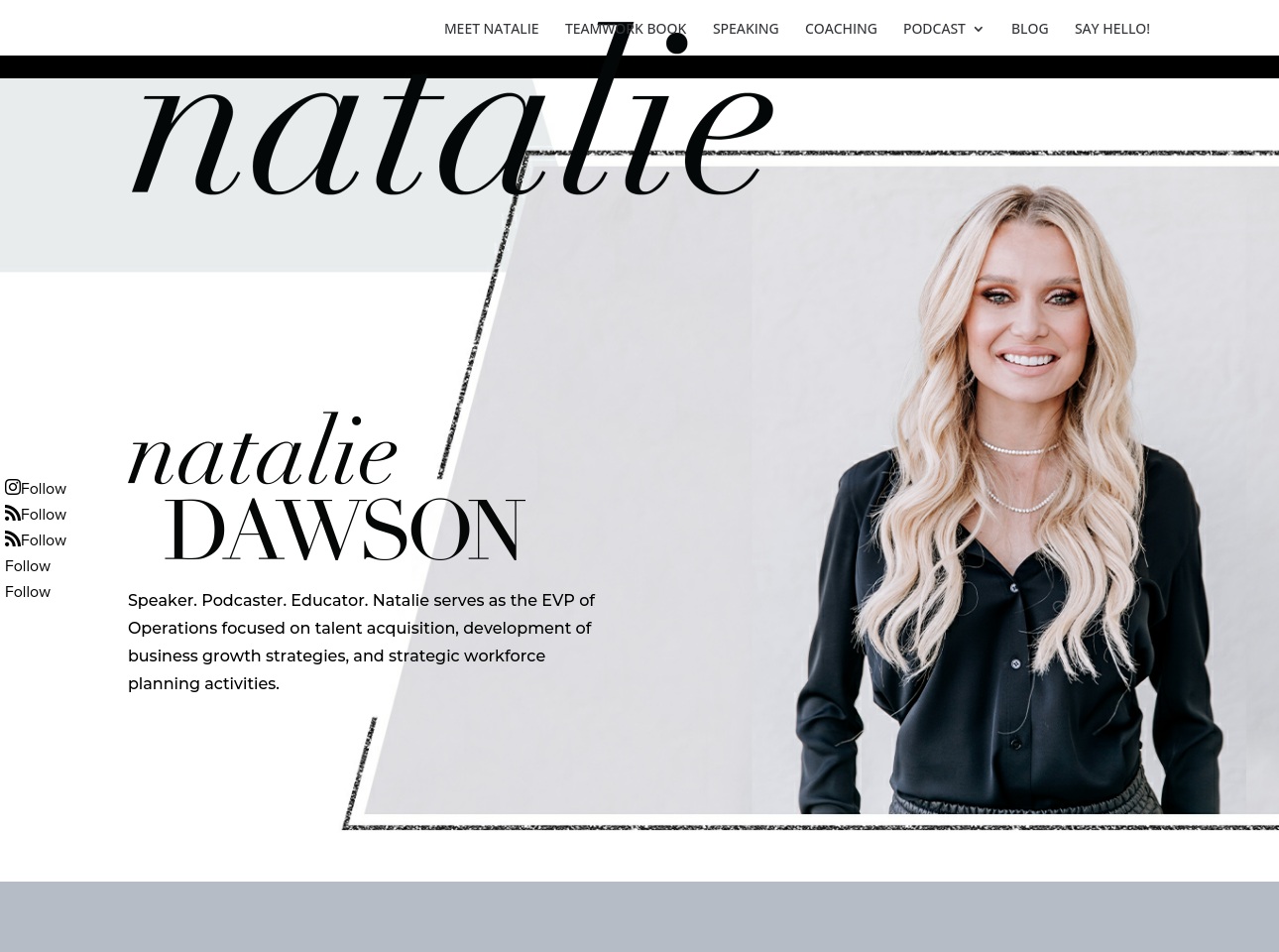thenataliedawson.com screenshot alt-text